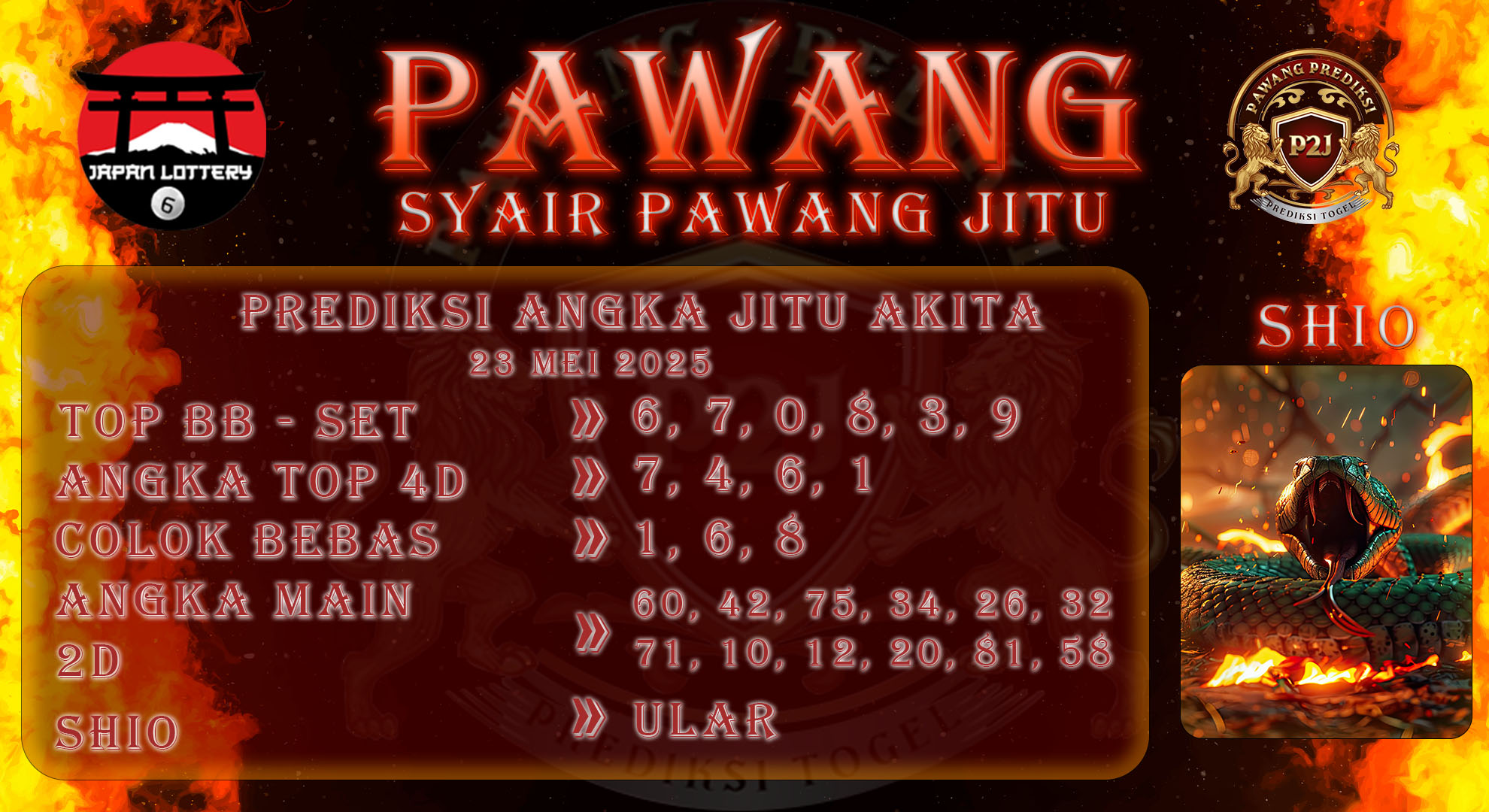 Syair-Akita-Pawang-Prediksi-Jitu-Jumat-23-Mei-2025